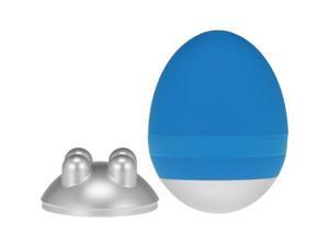 PCH MAS40114 Heated Ergonomic Mini Handheld Egg Massager - Blue PCH MAS40114 Heated Ergonomic Mini Handheld Egg Massager - Blue