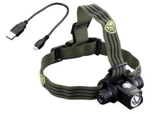 JETBeam HR25 Rechargeable CREE XM-L2 LED Headlamp (800 Lumens), Runs on 1x 18650 Battery (Included) JETBeam HR25 Rechargeable CREE XM-L2 LED Headlamp (800 Lumens), Runs on 1x 18650 Battery (Included)