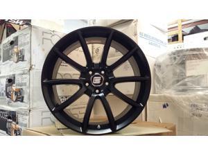BMC Black Mamba Wheels 20x9 and 20x10 Satin Black Finish 5x114.3 2005-2014 Ford Mustang BMC Black Mamba Wheels 20x9 and 20x10 Satin Black Finish 5x114.3 2005-2014 Ford Mustang