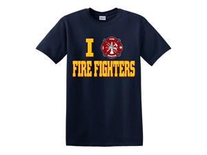 I "Heart" Fire Fighters T-Shirt I "Heart" Fire Fighters T-Shirt