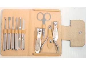 Bdeals 10 PC High Quality Black Stylish Bag Kit Manicure Set Bdeals 10 PC High Quality Black Stylish Bag Kit Manicure Set