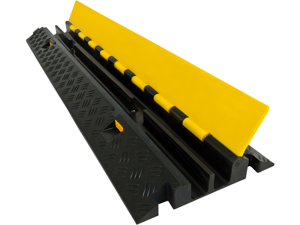 2-Channel Cable Protector Drop-Over Modular Straight Section 2-Channel Cable Protector Drop-Over Modular Straight Section