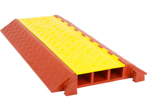 3-Channel Heavy Duty Modular Safety Cable Ramp Protector 3-Channel Heavy Duty Modular Safety Cable Ramp Protector