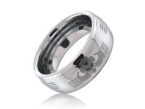 Bling Jewelry Claddagh Celtic Hand Design Tungsten Ring 8mm Bling Jewelry Claddagh Celtic Hand Design Tungsten Ring 8mm
