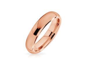 Bling Jewelry Unisex Rose Gold Plated Tungsten Wedding Band Ring 4mm Bling Jewelry Unisex Rose Gold Plated Tungsten Wedding Band Ring 4mm