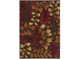 Nourison Hand-tufted Contours Chocolate Rug (7'3 x 9'3) Nourison Hand-tufted Contours Chocolate Rug (7'3 x 9'3)
