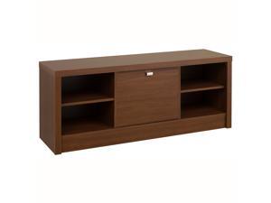 Medium Brown Walnut Valhalla Designer Series Cubbie Bench with Door Medium Brown Walnut Valhalla Designer Series Cubbie Bench with Door