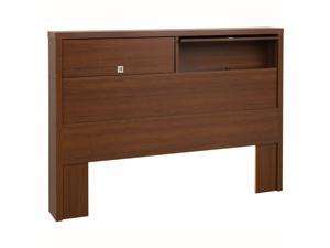 Valhalla Designer Series Medium Brown Walnut 2-Door Storage Headboard Valhalla Designer Series Medium Brown Walnut 2-Door Storage Headboard