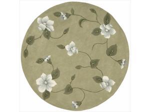 Nourison Hand-tufted Julian Light Gold Wool Rug (8' Round) Nourison Hand-tufted Julian Light Gold Wool Rug (8' Round)