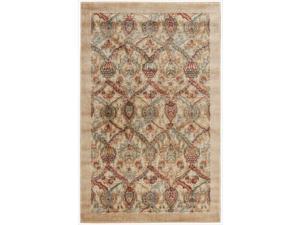 Nourison Graphic Illusions Light Gold Brocade Multi Color Rug (2'3 x 3'9) Nourison Graphic Illusions Light Gold Brocade Multi Color Rug (2'3 x 3'9)