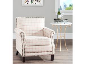 Safavieh Easton Tan Club Chair Safavieh Easton Tan Club Chair