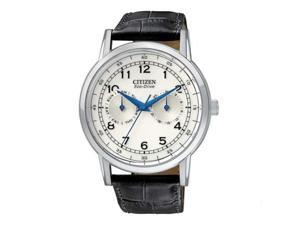 Citizen Men's 'Eco Drive' Multifunction Leather Strap Watch Citizen Men's 'Eco Drive' Multifunction Leather Strap Watch