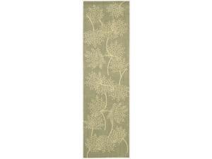 Capri Sage Wool-blend Runner Rug (2'3 x 8') Capri Sage Wool-blend Runner Rug (2'3 x 8')