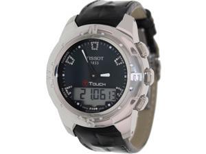 Tissot Women's T047.220.46.126.00 Black Mother-Of-Pearl Diamonds Index Dial Watch Tissot Women's T047.220.46.126.00 Black Mother-Of-Pearl Diamonds Index Dial Watch
