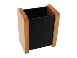 Eldon Savannah Black/Oak Finish Pencil Cup Holder Eldon Savannah Black/Oak Finish Pencil Cup Holder