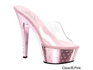 Pleaser Women's 'Stardust-601' Rhinestone Studded Platform Heels Pleaser Women's 'Stardust-601' Rhinestone Studded Platform Heels