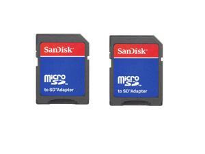 SanDisk MicroSD Micro SD to SD HC SDHC Memory Card Adapter Reader SanDisk MicroSD Micro SD to SD HC SDHC Memory Card Adapter Reader