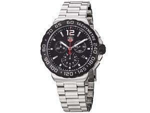 Tag Heuer Men's CAU1110.BA0858 'Formula 1' Black Dial Chronograph Steel Watch Tag Heuer Men's CAU1110.BA0858 'Formula 1' Black Dial Chronograph Steel Watch