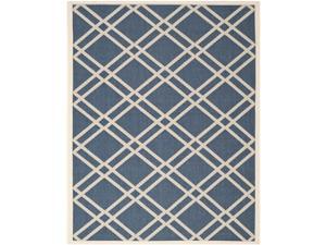 Safavieh Indoor/Outdoor Courtyard Navy/Beige Area Rug (8' x 11') Safavieh Indoor/Outdoor Courtyard Navy/Beige Area Rug (8' x 11')