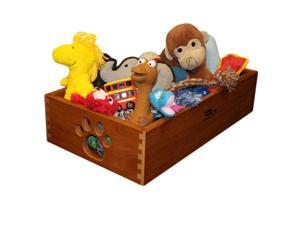 Dynamic Accents Wooden Artisan Bronze Pet Toy Box Dynamic Accents Wooden Artisan Bronze Pet Toy Box