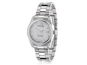 Luxurman Women's 'Tribeca' 1 1/2ct TDW Diamond Watch Luxurman Women's 'Tribeca' 1 1/2ct TDW Diamond Watch