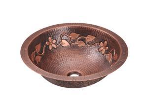 MR Direct 923 Single Bowl Copper Bathroom Sink MR Direct 923 Single Bowl Copper Bathroom Sink