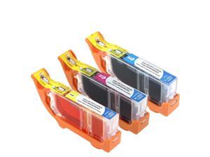 INSTEN Canon MX860/ MP990/ CLI-221 Cyan/ Magenta/ Yellow Ink Cartridges INSTEN Canon MX860/ MP990/ CLI-221 Cyan/ Magenta/ Yellow Ink Cartridges