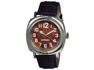 Breed Men's 'Mozart' Brown Leather Analog Watch Breed Men's 'Mozart' Brown Leather Analog Watch