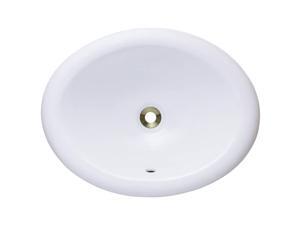 MR Direct White Overmount Porcelain Vanity Bowl MR Direct White Overmount Porcelain Vanity Bowl