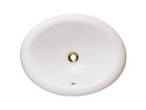 MR Direct Bisque Overmount Porcelain Vanity Bowl MR Direct Bisque Overmount Porcelain Vanity Bowl
