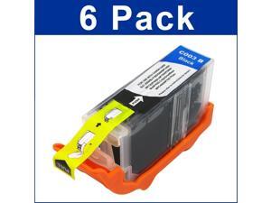 INSTEN Black Ink Cartridge for Canon BCI-3e/ MP780/ MP760/ iP5000/ S400 (Pack of 6) INSTEN Black Ink Cartridge for Canon BCI-3e/ MP780/ MP760/ iP5000/ S400 (Pack of 6)