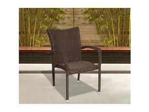Atlantic Catania Wicker Stacking Armchair (Set of 4) Atlantic Catania Wicker Stacking Armchair (Set of 4)