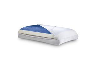Comfort Memories 3-in-1 Reversible Gel Memory Foam and Fiber Pillow Comfort Memories 3-in-1 Reversible Gel Memory Foam and Fiber Pillow