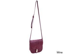 Parinda Maya Textured Faux Leather Crossbody Bag Parinda Maya Textured Faux Leather Crossbody Bag