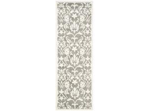 Safavieh Indoor/ Outdoor Amherst Dark Grey/ Beige Rug (2'3 x 9') Safavieh Indoor/ Outdoor Amherst Dark Grey/ Beige Rug (2'3 x 9')