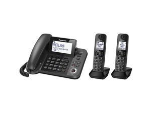 Panasonic KX-TG572SK DECT 6.0 Corded/Cordless Phone System Panasonic KX-TG572SK DECT 6.0 Corded/Cordless Phone System