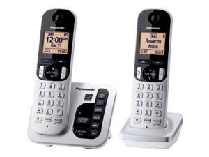 Panasonic KX-TGC222S DECT 6.0 Expandable Digital Cordless Answering System with 2 handsets Panasonic KX-TGC222S DECT 6.0 Expandable Digital Cordless Answering System with 2 handsets