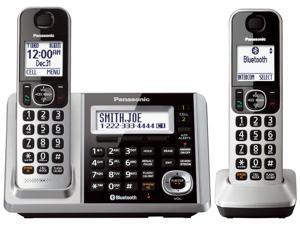 Panasonic KX-TGF372S DECT 6.0 2-Handset Landline Telephone Panasonic KX-TGF372S DECT 6.0 2-Handset Landline Telephone