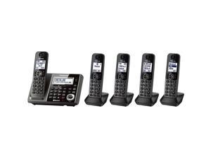 Panasonic KX-TG585SK DECT 5-Handset Landline Telephone Panasonic KX-TG585SK DECT 5-Handset Landline Telephone