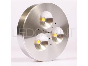 3 Watt Under Cabinet LED Light, Puck Light, Cool White 3 Watt Under Cabinet LED Light, Puck Light, Cool White