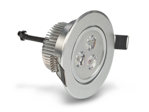LEDQuant 3 Watt Dimmable Recessed LED Lighting Fixture with Driver, Recessed Downlight, Warm White LEDQuant 3 Watt Dimmable Recessed LED Lighting Fixture with Driver, Recessed Downlight, Warm White