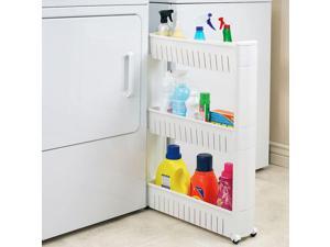 Modern Home Narrow Sliding Storage Organizer Rack Modern Home Narrow Sliding Storage Organizer Rack