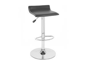 Vandue Set of 2 Sigma Contemporary "Leather" Adjustable Barstool - Black Licorice Vandue Set of 2 Sigma Contemporary "Leather" Adjustable Barstool - Black Licorice