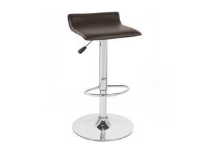 Vandue Modern Home Set of 2 Sigma Contemporary "Leather" Adjustable Barstool - Coffee Brown Vandue Modern Home Set of 2 Sigma Contemporary "Leather" Adjustable Barstool - Coffee Brown