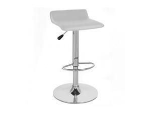 Vandue Set of 2 Sigma Contemporary "Leather" Adjustable Barstool - Vanilla White Vandue Set of 2 Sigma Contemporary "Leather" Adjustable Barstool - Vanilla White
