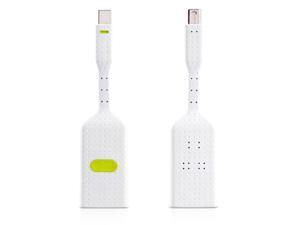 Bone Collection Mini DP to HDMI Adapter Thunderbolt For Apple Mac - White Bone Collection Mini DP to HDMI Adapter Thunderbolt For Apple Mac - White