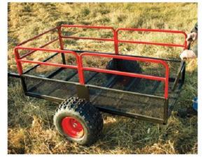 Yutrax TX158 X2 Heavy Duty 60" x 31" x 21" Steel Mesh Utility Trailer Yutrax TX158 X2 Heavy Duty 60" x 31" x 21" Steel Mesh Utility Trailer