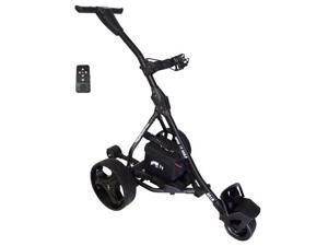 Spin It Golf Easy Trek BLACK Electric Remote Controlled Bag Cart Caddy Trolly Spin It Golf Easy Trek BLACK Electric Remote Controlled Bag Cart Caddy Trolly