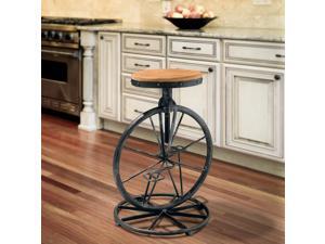 Christopher Knight Home Michaelo Bicycle Wheel Adjustable Barstool Christopher Knight Home Michaelo Bicycle Wheel Adjustable Barstool