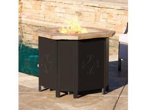 Christopher Knight Home Tiburon Outdoor 30-inch Octagonal Liquid Propane Fire Pit with Lava Rocks Christopher Knight Home Tiburon Outdoor 30-inch Octagonal Liquid Propane Fire Pit with Lava Rocks